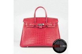 HE-35-1056 Birkin 35cm Red - Gator