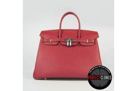 HE-35-1016 Birkin 35cm Red - Togo Standard