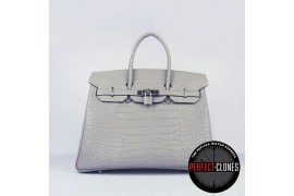 HE-35-1045 Birkin 35cm Grey - Gator