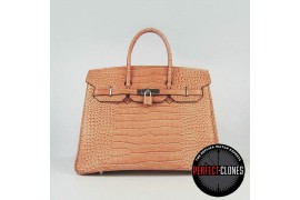 HE-35-1058 Birkin 35cm Orange - Gator