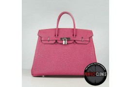 HE-35-1113 Birkin 35cm Peach Red - Togo Pearl