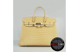 HE-35-1059 Birkin 35cm Yellow - Gator