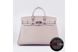 HE-40-1013 Birkin 40cm Light Grey - Togo Standard