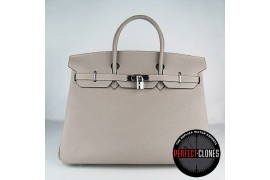 HE-40-1006 Birkin 40cm Grey - Togo Standard