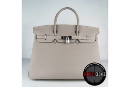 HE-40-1006 Birkin 40cm Grey - Togo Standard