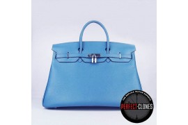 HE-40-1011 Birkin 40cm Mid Blue - Togo Standard