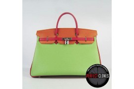 HE-40-1018 Birkin 40cm Mix Colour - Togo Standard