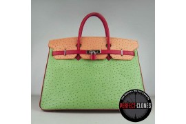 HE-40-1058 Birkin 40cm Mix Colour - Ostrich