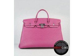 HE-40-1007 Birkin 40cm Peach Red - Togo Standard