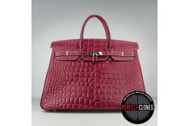 HE-40-1024 Birkin 40cm Red - Gator