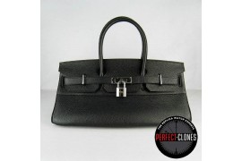 HE-42-1001 Birkin 42cm Black - Togo Standard