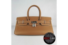 HE-42-1004 Birkin 42cm Light Brown - Togo Standard