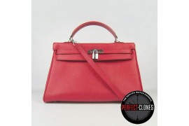 HE-K35-1015 Kelly 35cm Red - Togo Standard