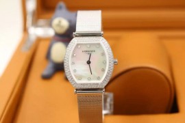 W-LG-L-101 Ladies Tonneau SS-YG-RG/ME Swiss Quartz