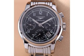 LG00122 Master Chrono SS/SS Black Asia 7750