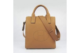 HE-EVEB-04 Evelyne Breifcase H8076 Light Brown - Togo Standard