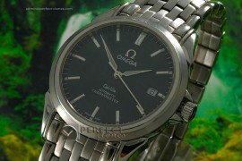 OMDE10003 SS Black Dial in Swiss Eta 2824-2