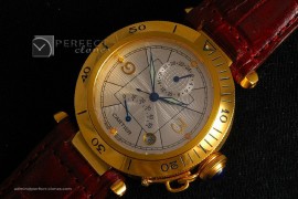 CARPF10001 FG Pasha ( Yellow Gold ) Power Reserve, Working PR