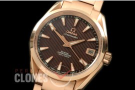 OMAT385-133S Aqua Terra Ladies RG/RG Brown Stk A-2824