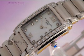 PP01006 Ladies 24 Hours SS MOP White Swiss Quartz