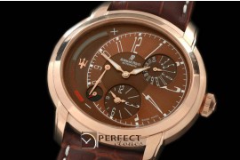 APML10009 Millenary Reserve/Duo Time RG/LE Brown Asian 23 Auto