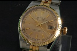 RDJMT10002 14K Wrapped TT Gold Dial, Stick Markers Eta 2836-2