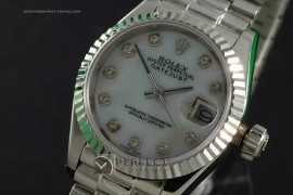 RDJLS10002 SS MOP Dial Diamond Marker Swiss Eta 2671-2