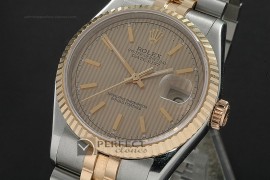 RDJMT10005 14K Wrapped TT GoldTux Dial, Stick Markers Eta 2836-2