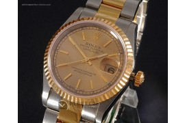 RDJMT10025 TT Gold Dial Stick Markers Eta 2836-2