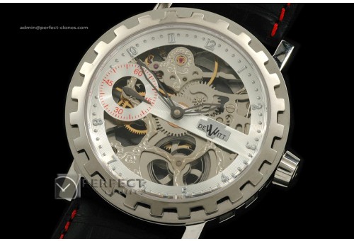DW10002 Academia Chronographe SS White Lemania Manual HW