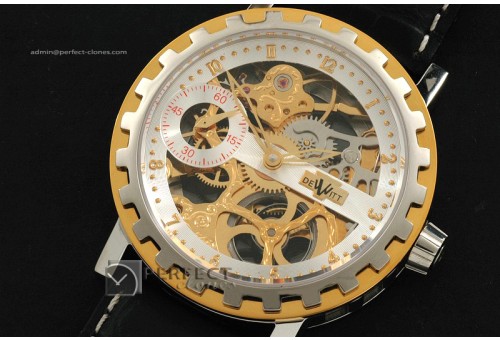 DW10003 Academia Chronographe TT White Lemania Manual HW