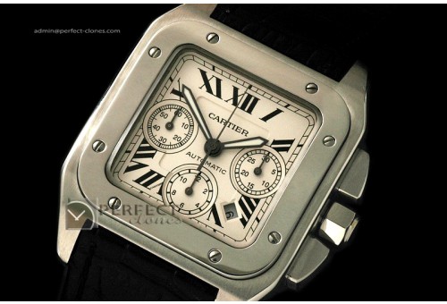 CARS10008 Santos 10Chrono SS Men Asia 77528800bph