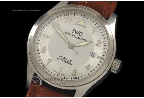 IW10021 Mark XV SS Silver White Num/Stk Dial Swiss Eta 2824-2