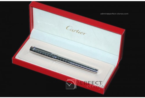 CARZ1021 Pasha de Cartier Silver Chome Rollerball