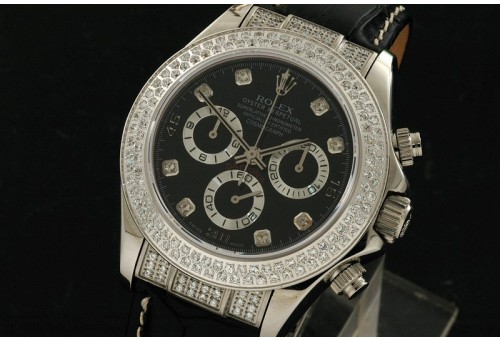 RLDS10052 LE Black Dial Diam Markers/Bez Running Secs@ 6.00