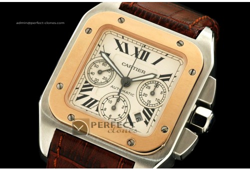 CARS10009 Santos 10Chrono TT Men Asia 77528800bph