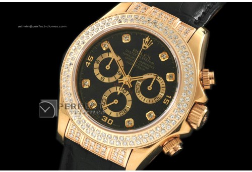 RLDF10042 FG Black Dial Diam Markers/Bez LE Asia 775Secs@6.00
