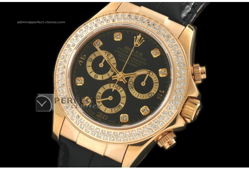 RLDF10032 FG Black Dial Diam Markers/Bez LE Asia 775Secs@6.00