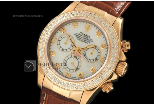 RLDF10033 FG MOP Wht Dial Diam Markers/Bez LE Asia 775Secs@6.0