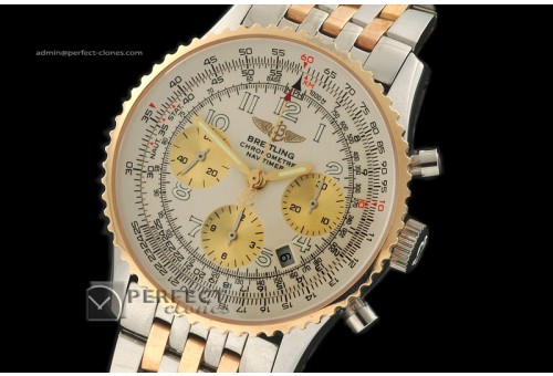 BL10053 TT Navitimer White Dial Numeral Working Chronos 28800