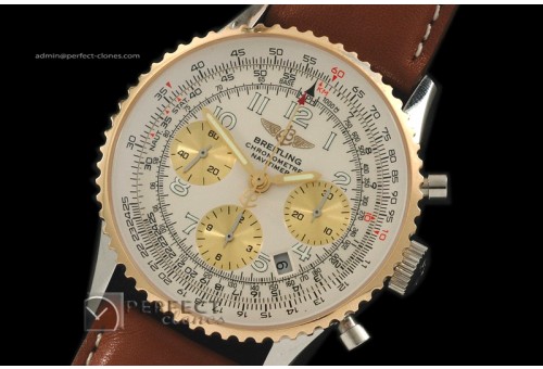 BL10054 TT LE Navitimer White Dial Numeral Working Chronos 28800