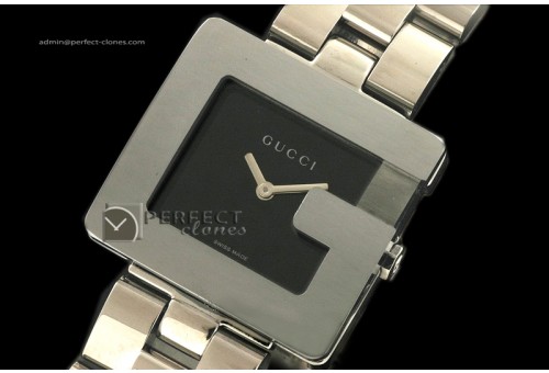 GU10003 Mini "G" Ladies SS Black c/w Boxset/Papers Swiss Qtz