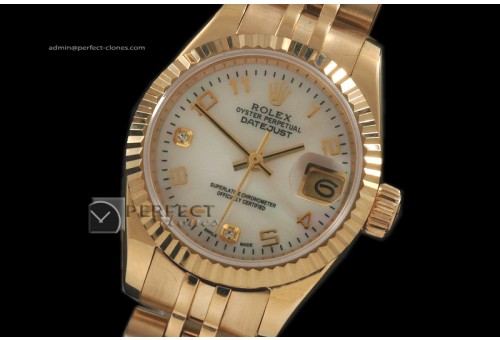 RDJLF10018 FG MOP Wht Diam Dial Num/Diam Markers Eta 2671-2