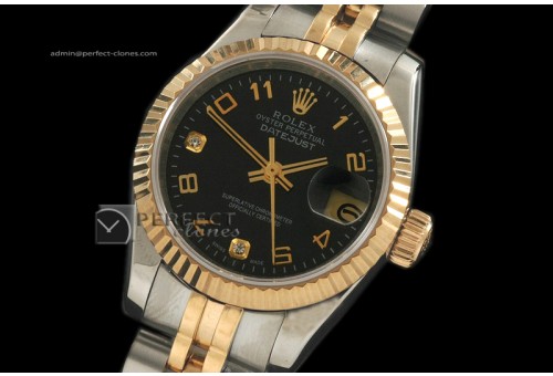RDJLT00183 TT Jubilee Black Numeral Swiss Eta 2671-2