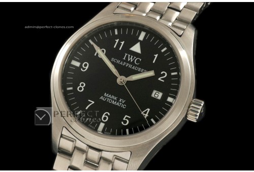 IW10047 Mark XV SS Black Num/Stk Dial Swiss Eta 2824-2