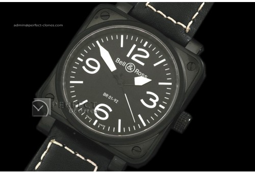 BO01004 BR Instrument 01-092 PVD Black 39mm Asia 21J