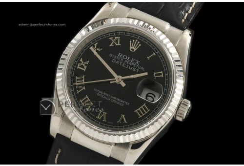 RDJMS10106 LE Black Dial Roman Markers Eta 2836-2