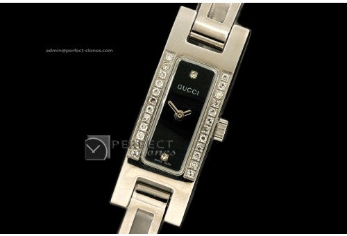 GU10005 3905 Series Diamonds Pearl Black c/w Boxset, Real Diamon