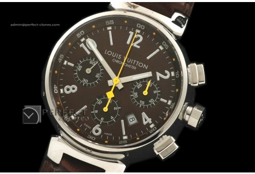 LV10017 Tambour Chronograph SS/LE Brown Asia 7752880bph
