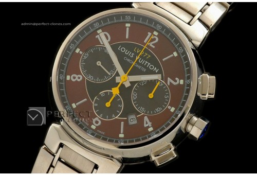LV10022 Tambour 277 Chronograph SS Brown Asia 7752880bph
